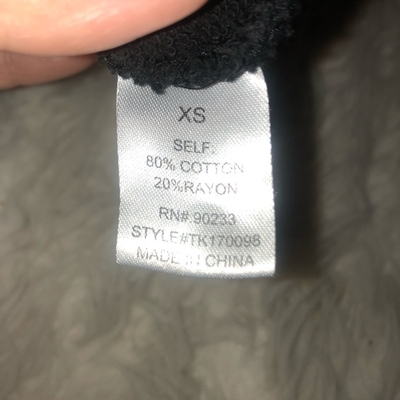 LA Hearts Black Drawstring hoodie - Picture 3 of 3